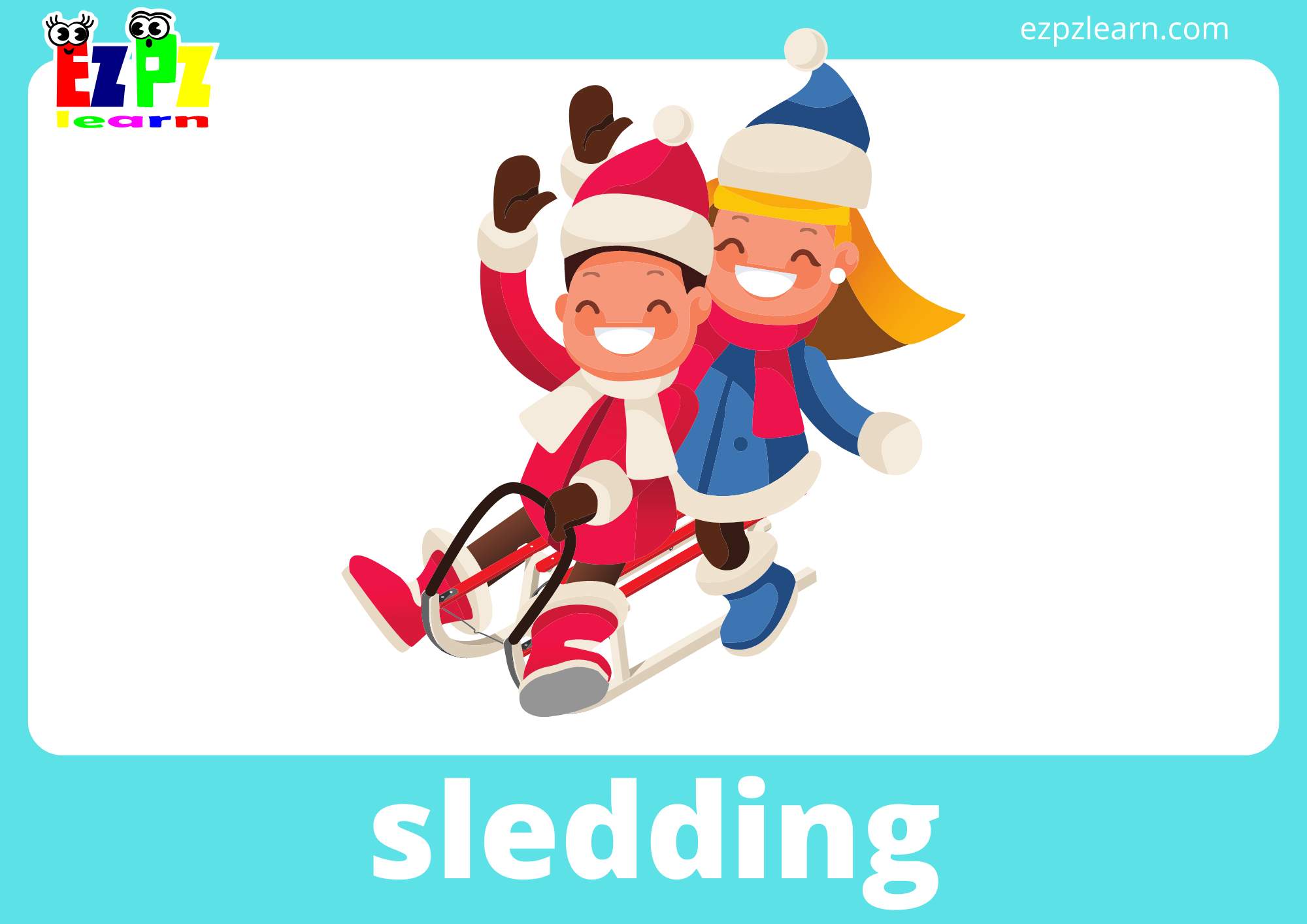 sledding